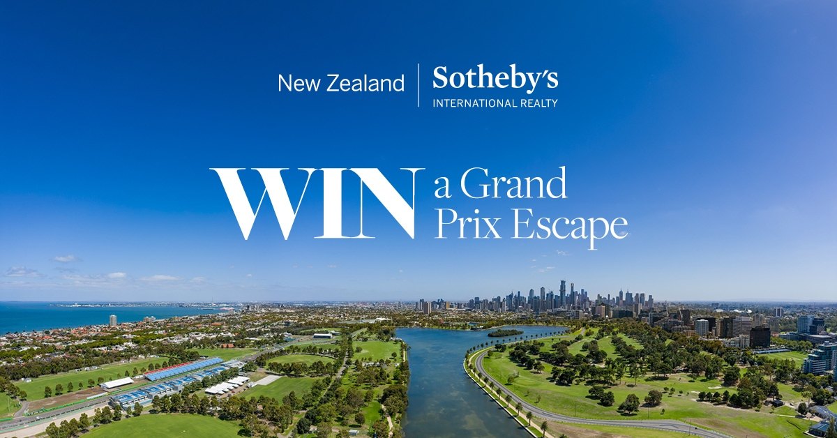 Win a Grand Prix Escape — New Zealand Sotheby's International Realty, Albert Park Melbourne